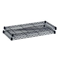 Safco Extra Wire Shelves For Shelving Units (Pack of 2) 5242BL