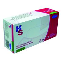 Handsafe Powdered Natural Small Latex Gloves (Pack of 100) GN03