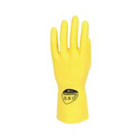 Shield Rubber Household Gloves 0.33mm 30cm Pairs Yellow (Pack of 12) GR03Y12