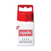 Copydex White Latex Adhesive with Brush Applicator 125ml