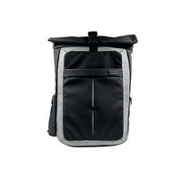 Monolith Rolltop Business Laptop Backpack 17.2 Inch Two Tone Black/Grey 2000001503