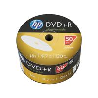 HP DVD-R Inkjet Print 16X 4.7GB Wrap (Pack of 50) 69302