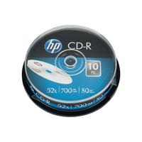 HP CD-R 52X 700MB Spindle (Pack of 10) 69308