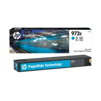 HP 973X Cyan PageWide Inkjet Cartridge High Yield F6T81AE