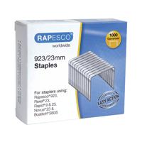 Rapesco 923/23mm Staples Galvanised Finish (Pack of 1000) 1242