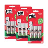 Pritt Stick Glue Stick 22g (Pack of 9) 3For2