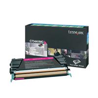 Lexmark Magenta Return Programme 6K Toner Cartridge C734A1MG