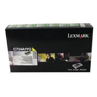 Lexmark Yellow Return Programme 6K Toner Cartridge C734A1YG