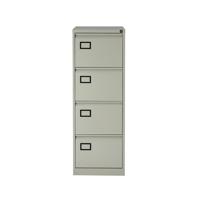 Standard Filing Cabinet 4 Drawer H1321mm Pearl Grey Each