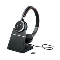 Jabra Evolve 65Plus Stereo Bluetooth Wireless Headset with Stand Microsoft Teams 6599-823-399
