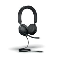 Jabra Evolve2 40 SE Stereo Wired Headset USB-C MS Teams Certified 24189-999-899