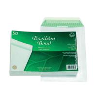 Basildon Bond C5 Pocket Envelope Plain White (Pack of 50) B80277