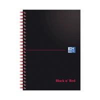 Black n' Red Wirebound Notebook 100 Pages A5 (Pack of 10) 1100080155
