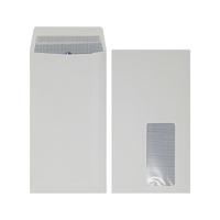 Plus Fabric DL Window Envelope Peel and Seal (Pack of 500) J26671