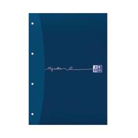 Oxford My Notes Ruled Margin 4-Hole Refill Pad A4 (Pack of 5) 100080212