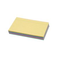Concord Record Card Ruled 152 x 102mm Assorted (Pack of 100) 16199/161