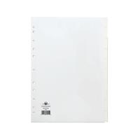 Concord Divider 10-Part A4 150gsm White 79701/97