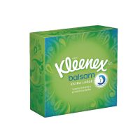 Kleenex Balsam Mansize Compact Tissues 50 Per Pack (Pack of 12) 3990093