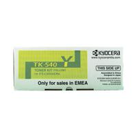 Kyocera TK-540Y Toner Cartridge Yellow 1T02HLAEU0