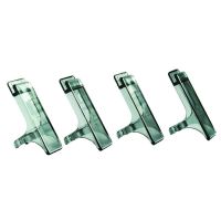 Q-Connect Executive Letter Tray Risers Smoke (Pack of 4) CP009KFSMK