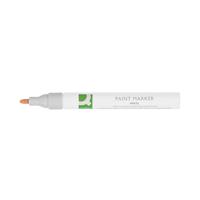 Q-Connect Paint Marker Pen Medium White (Pack of 10) KF14452