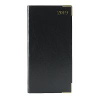 Executive Diary Slim Week to View 2019 Black KF1GCBK19
