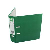Q-Connect Lever Arch File Paperbacked A4 Green (Pack of 10) KF20040