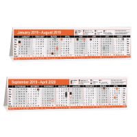 16 Month Calendar Desktop 280x80mm 2019 KF3004019