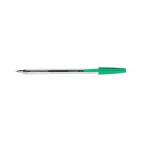 Q-Connect Ballpoint Pen Medium Green (Pack of 20) KF34045