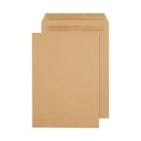 Q-Connect C4 Envelopes Pocket Self Seal 90gsm Manilla (Pack of 250) X1082/01