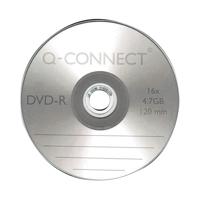 Q-Connect DVD-R Slimline Jewel Case 4.7GB ( 16x speed DVD-R 120 minute capacity) KF34356