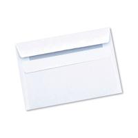 Q-Connect C6 Envelope Wallet Self Seal 90gsm White (Pack of 1000) 7042