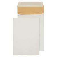 Q-Connect Padded Gusset Envelopes B4 353x250x50mm Peel and Seal White (Pack of 100) KF3532