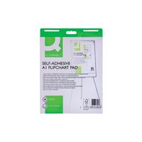 Q-Connect Self-Adhesive Flipchart Pad A1 30 Sheet (Pack of 2) KF37003