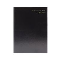 Week to View 2018/19 A4 Black Academic Diary KF3A4ABK18