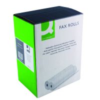 Q-Connect White 216mmx15mx12mm Fax Roll (Pack of 6) KF50108