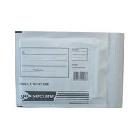 GoSecure Bubble Envelope Size 3 Internal Dimensions 140x195mm White (Pack of 100) KF71448