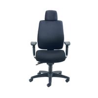 Avior Elbrus High Back Operator Chair 650x678x678mm Black KF73875