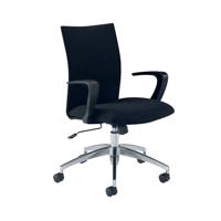 Arista Indus Soho High Back Operator Chair 220x550x580mm Black KF74824