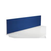 Jemini Straight Desk Mounted Screen 1800x25x400mm Blue KF78982