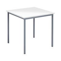 Serrion Square Table 750mm White KF79846