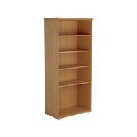 Jemini Wooden Bookcase 800x450x1800mm Nova Oak KF811015