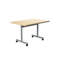 Jemini Rectangular Tilting Table 1200x800x720mm Maple/Silver KF818497