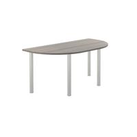 Jemini Semi Circular Multipurpose Table 1600x800x730 Grey Oak KF819912