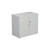 First Wooden Storage Cupboard 800x450x730mm White KF820864