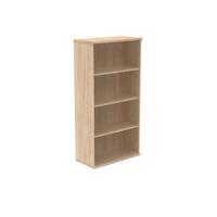 Polaris Bookcase 3 Shelf 800x400x1592mm Canadian Oak KF821066