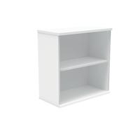 Polaris Bookcase 1 Shelf 800x400x816mm Arctic White KF821096