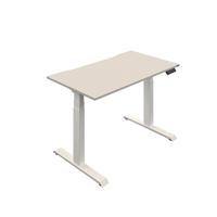 Okoform Dual Motor Sit/Stand Heated Desk 1800x800x645-1305mm White/White KF822472