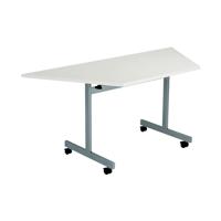 Jemini Trap Tilt Table 1600x800x720mm White/Silver KF822585