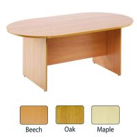 Arista 2400mm Boardroom Table Beech KF838283